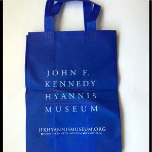JF Kennedy Hyannis Museum Reusable Tote Bag NWOT